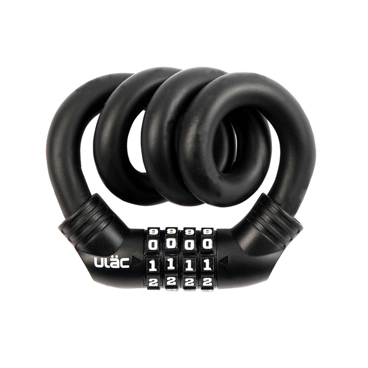 Велосипедный замок Ulac 1970 Memory Cable Lock Combo Black