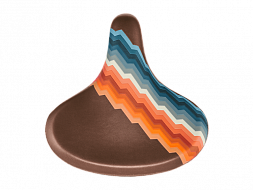Седло для велосипеда Electra Ziggy Ergo Saddle w/Elastomers Vintage Brown