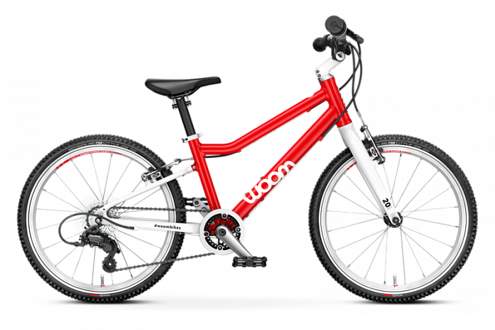 Детский велосипед Woom original 4 G red 20”