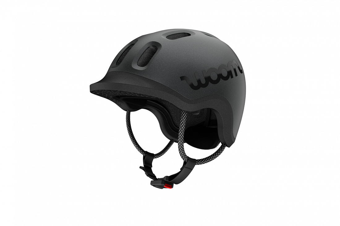 Детский шлем Woom READY Kids' Helmet charcoal metallic S