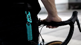 Велосипедный замок Ulac Piccadilly Carabiner Cable Combo Lock Silver