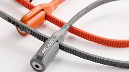 Велосипедный замок Ulac Air Just Z-tie Lock Orange