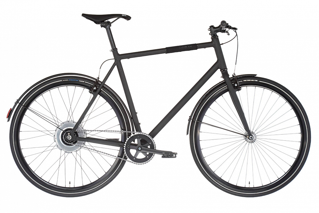Электровелосипед FIXIE Inc. Backspin Zehus «All in One» Black 49 см