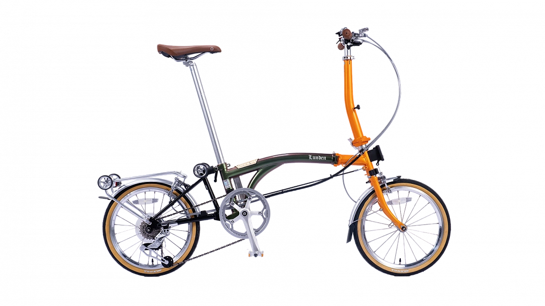 Складной велосипед Dahon Lunden D7 16" Orange Black