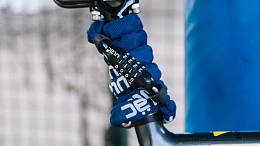 Велосипедный замок Ulac 52nd Street Steel Chain Lock Combo Red