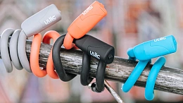 Велосипедный замок Ulac Avenir Memory Cable Lock Grey