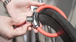 Велосипедный замок Ulac The Mood Fixie Cable Lock Rosa