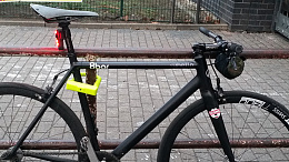 Велосипедный замок Ulac Stockholm Si Steel Shackle Lock Neon