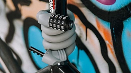 Велосипедный замок Ulac 1970 Memory Cable Lock Combo Grey