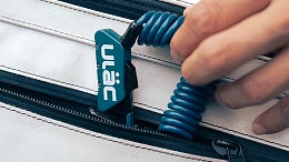 Велосипедный замок Ulac Piccadilly Carabiner Cable Combo Lock Silver